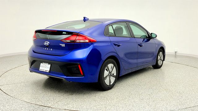 2019 Hyundai Ioniq Hybrid Blue Hatchback - 22655294 - 4