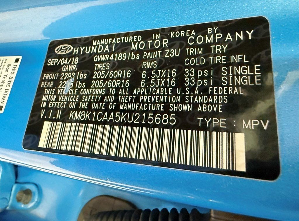 2019 Hyundai Kona SE - 22937151 - 38