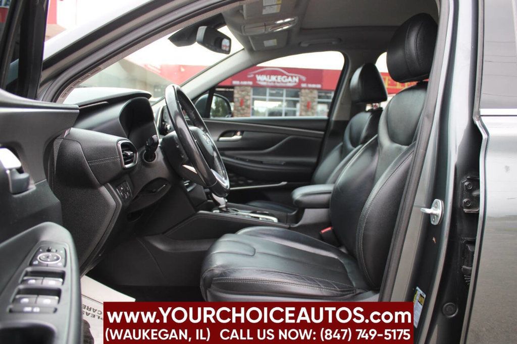 2019 Hyundai Santa Fe Limited 2.4L Automatic FWD - 22909492 - 11