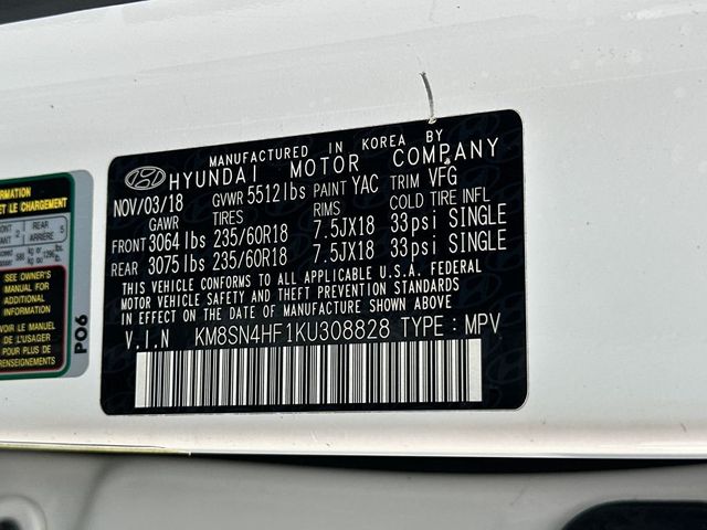 2019 Hyundai Santa Fe XL SE FWD - 23001975 - 21