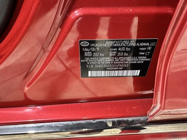 2019 Hyundai Sonata Limited 2.0T - 22879617 - 29