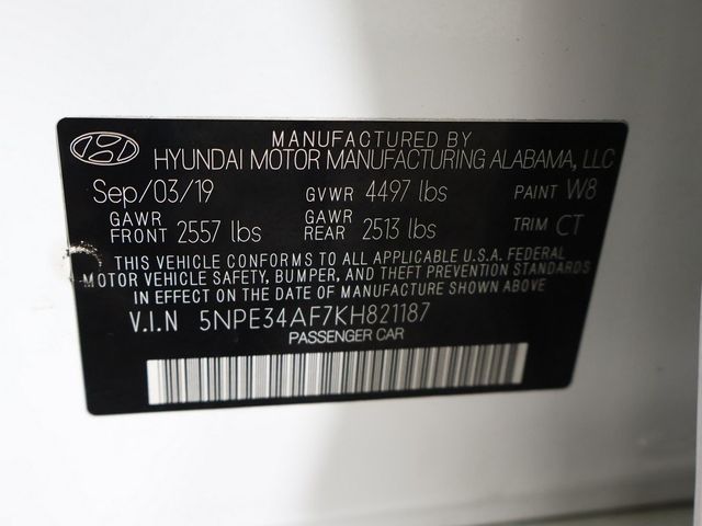 2019 Hyundai Sonata Sport 2.4L - 22960293 - 51