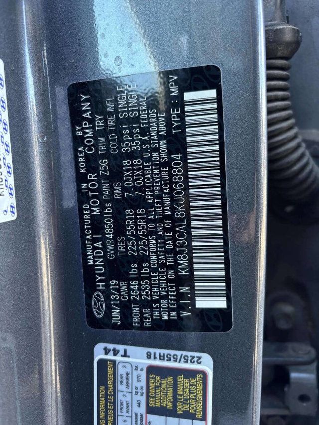 2019 Hyundai Tucson Limited AWD - 22939180 - 32