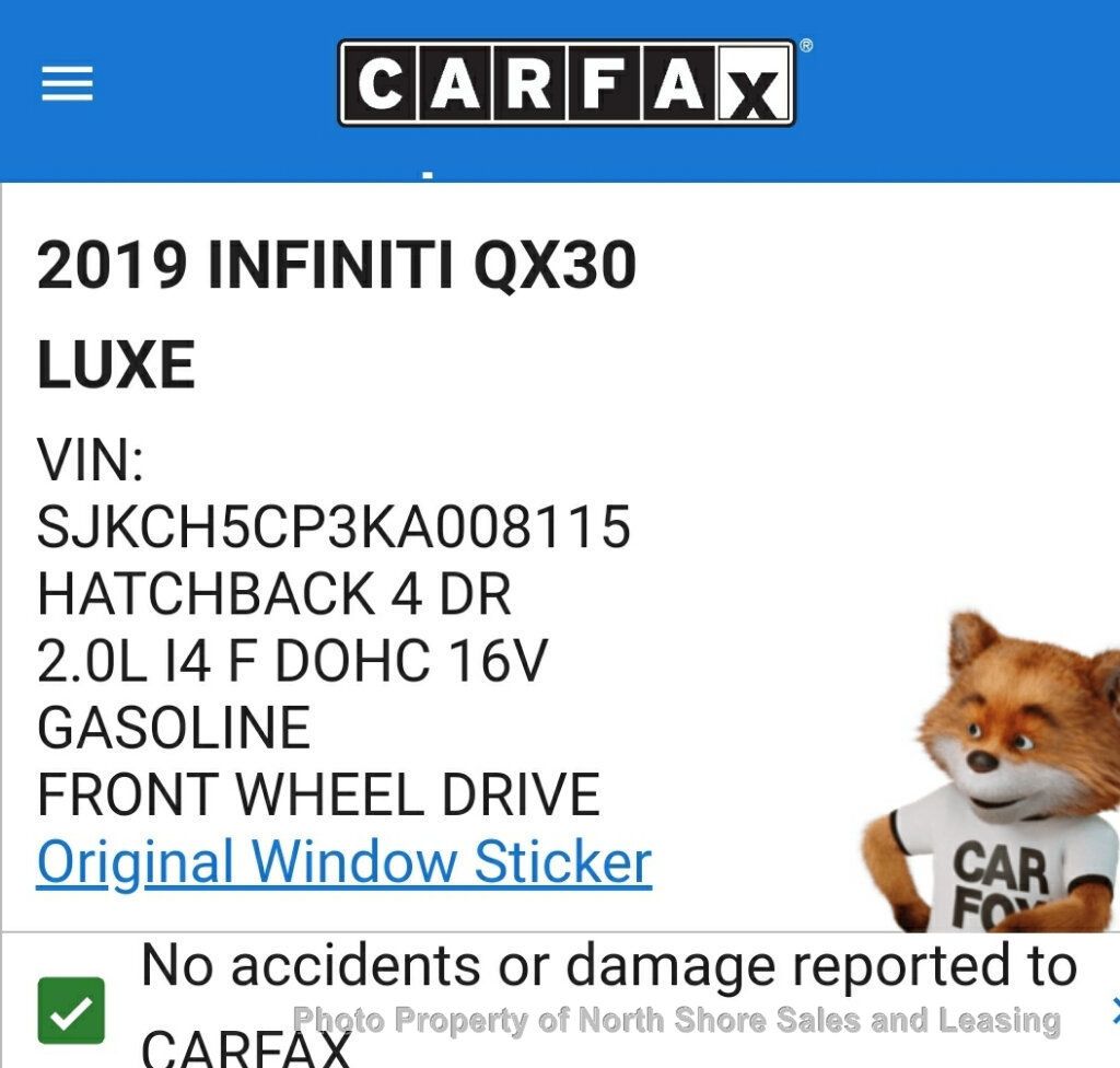 2019 INFINITI QX30 LUXE FWD - 22495688 - 6