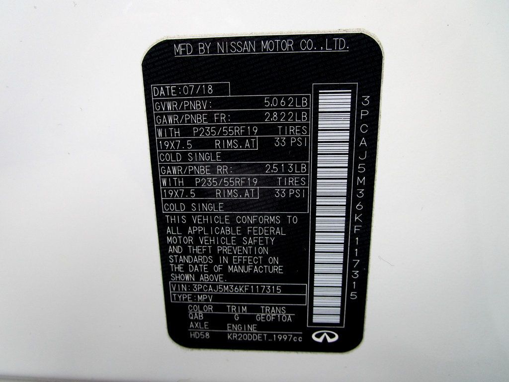 2019 INFINITI QX50 ESSENTIAL AWD - 22964039 - 35