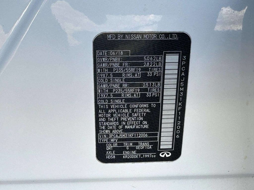 2019 INFINITI QX50 LUXE AWD - 22979990 - 24