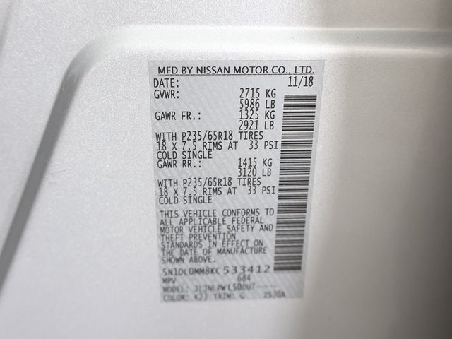 2019 INFINITI QX60 2019.5 PURE AWD - 22943621 - 59