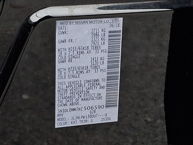 2019 INFINITI QX60 PURE AWD - 22950798 - 28