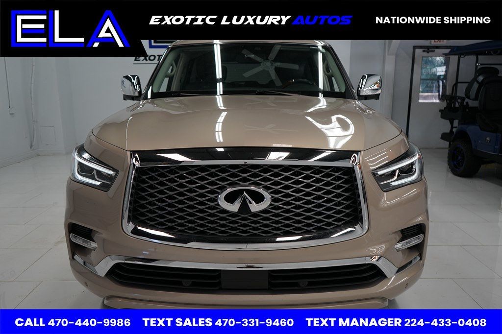 2019 INFINITI QX80 LUXE PACKAGE! 360 CAMERA! NAVIGATION! RARE COLOR - 22626613 - 12