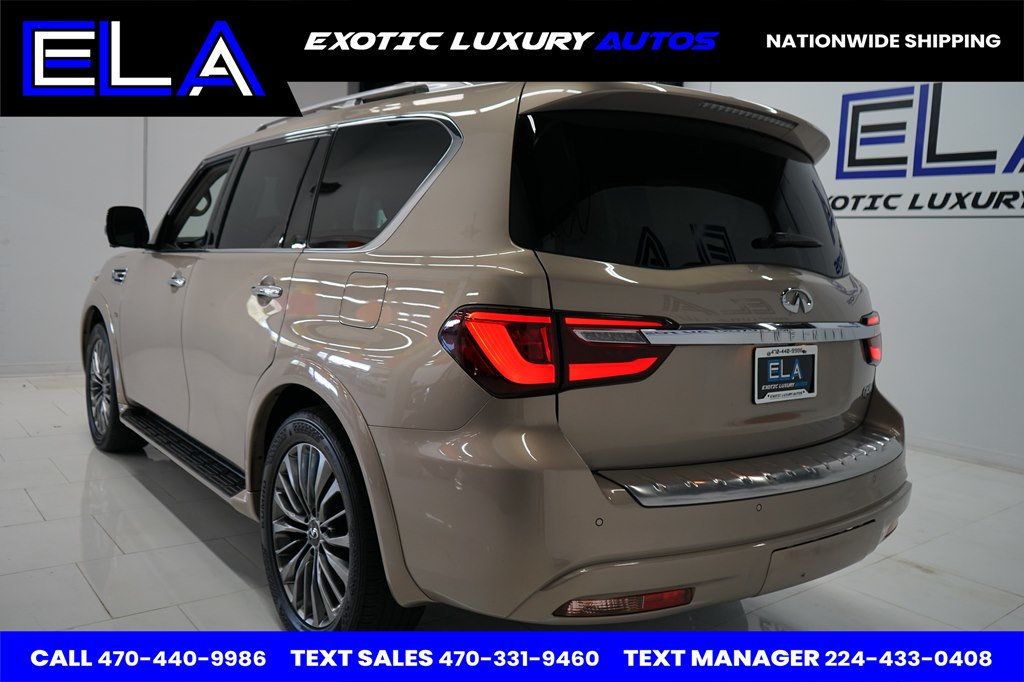 2019 INFINITI QX80 LUXE PACKAGE! 360 CAMERA! NAVIGATION! RARE COLOR - 22626613 - 4