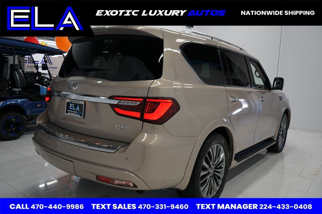 2019 INFINITI QX80 LUXE PACKAGE! 360 CAMERA! NAVIGATION! RARE COLOR - 22626613 - 6