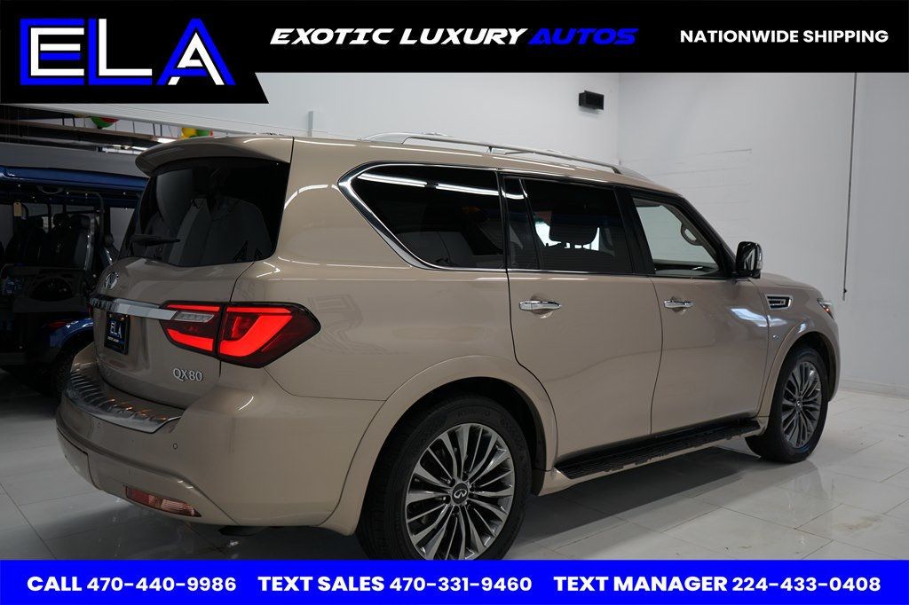 2019 INFINITI QX80 LUXE PACKAGE! 360 CAMERA! NAVIGATION! RARE COLOR - 22626613 - 7