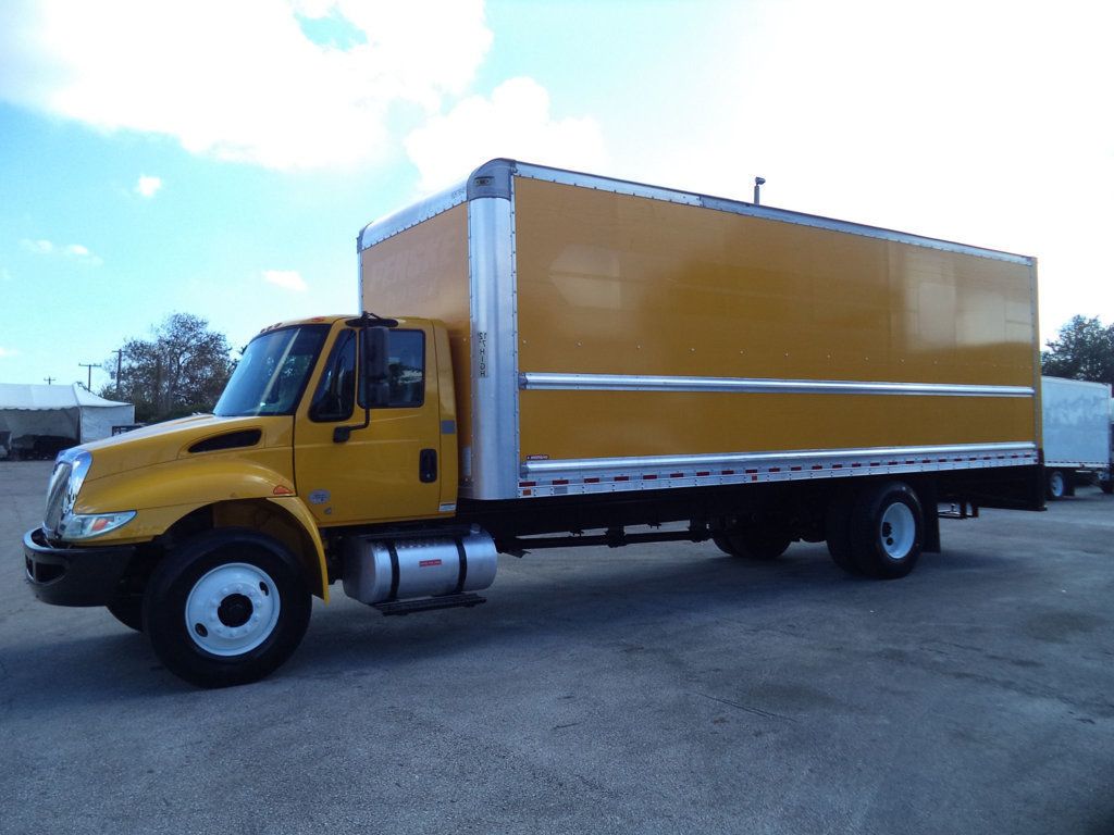 2019 International 4300 26FT DRY BOX TRUCK. - 22724566 - 3