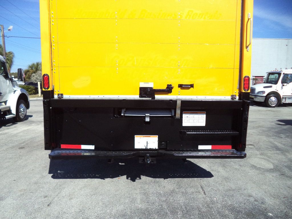 2019 International 4300 26ft Dry Freight Moving Box Truck w/Aluminum Ramp - 22724652 - 21