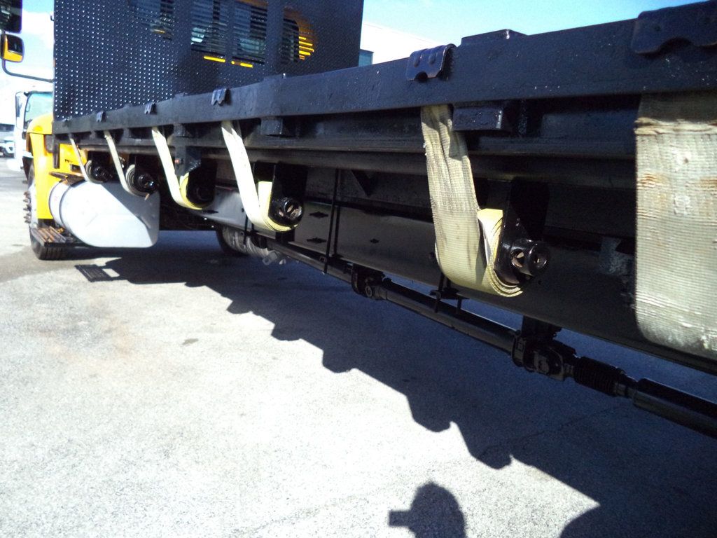 2019 International 4300 26ft Flatbed Platform Truck w/Aluminum Liftgate - 22947472 - 22