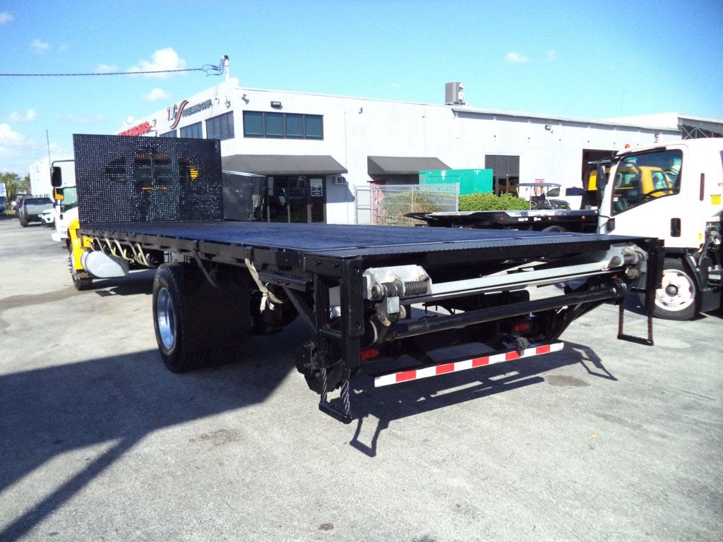 2019 International 4300 26ft Flatbed Platform Truck w/Aluminum Liftgate - 22947472 - 8