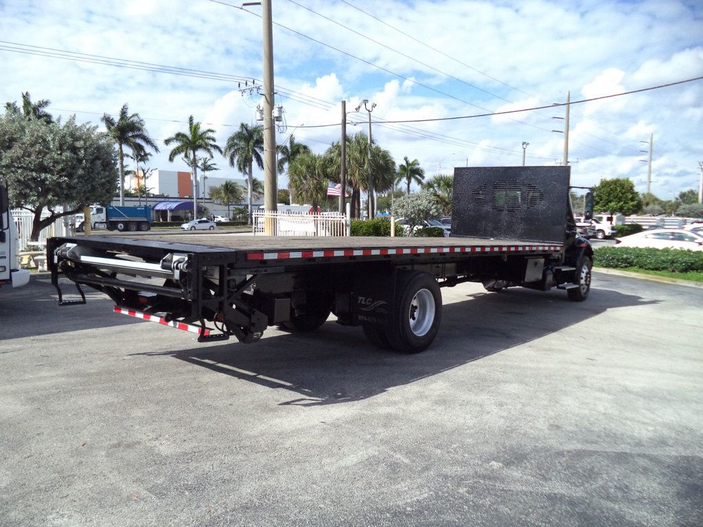 2019 International 4300 26ft Flatbed Platform Truck w/Aluminum Liftgate - 22978266 - 9