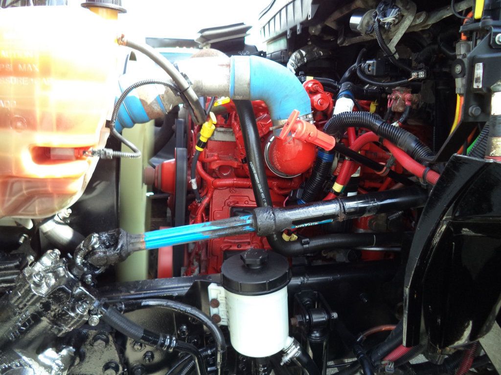 2019 International 4300 26ft Flatbed Platform Truck w/Aluminum Liftgate - 22978266 - 23