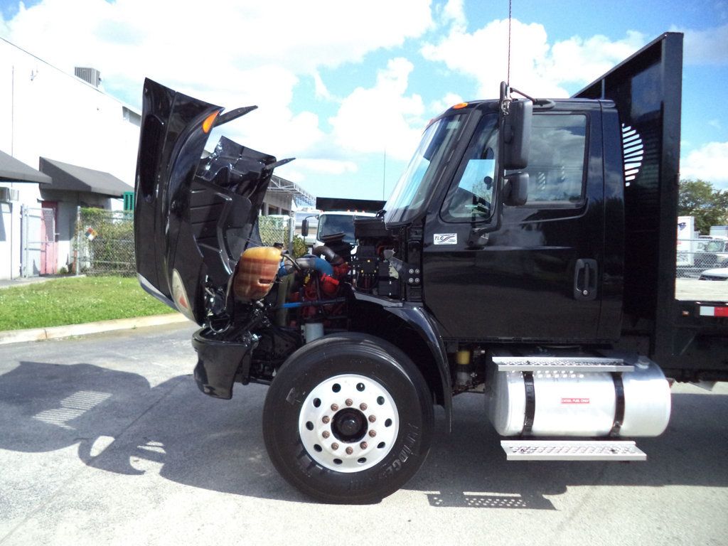 2019 International 4300 26ft Flatbed Platform Truck w/Aluminum Liftgate - 22978266 - 24