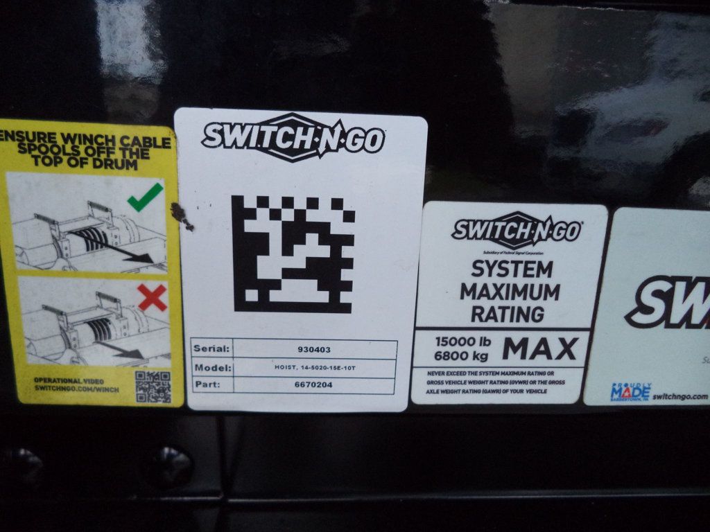 2019 International 4300 w/ 14ft Switch-N-Go Drop Box Dumpster Bin Rolloff Truck - 22944349 - 53