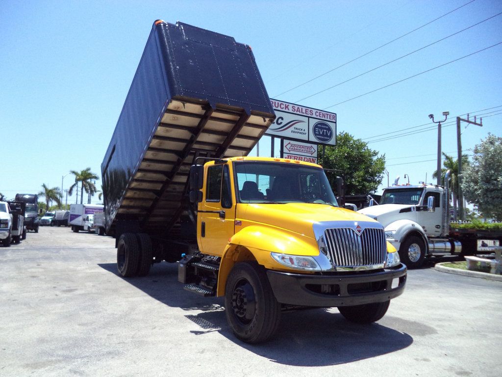 2019 International 4300 w/ 16ft Chipper Dump Truck & New Hydraulics, PTO, Hoist - 22850486 - 44