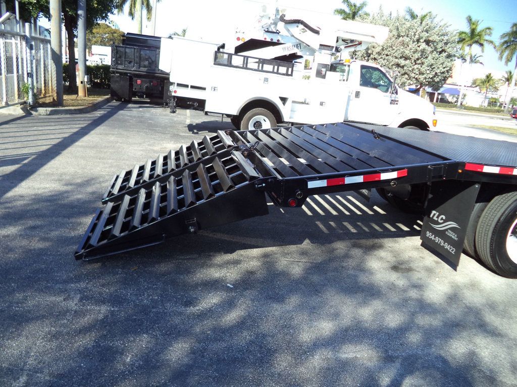 2019 International 4300 w/ 25ft Beaver Tail, Dove Tail, Ramp Truck Equip Hauler - 22985931 - 18