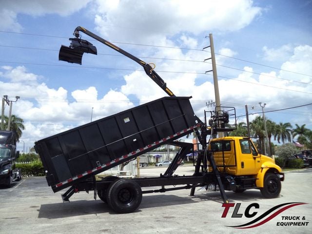2019 International 4300 With New 21 Yard Grapple Truck 18ft Dump Garbage Truck - 22861485 - 0