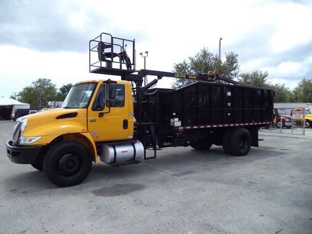 2019 International 4300 With New 21 Yard Grapple Truck 18ft Dump Garbage Truck - 22861485 - 2
