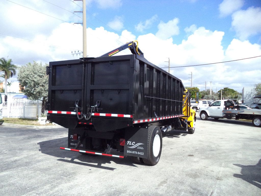 2019 International 4300 With New 21 Yard Grapple Truck 18ft Dump Garbage Truck - 22993461 - 10