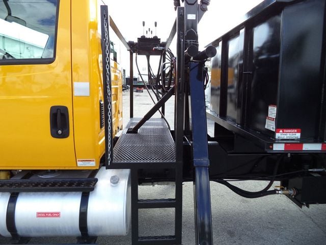 2019 International 4300 With New 21 Yard Grapple Truck 18ft Dump Garbage Truck - 22993461 - 17