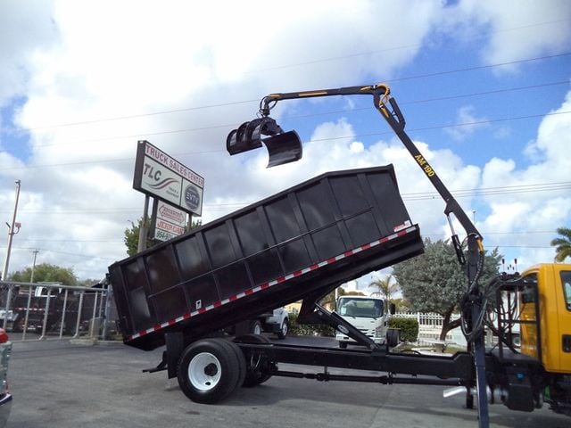 2019 International 4300 With New 21 Yard Grapple Truck 18ft Dump Garbage Truck - 22993461 - 1