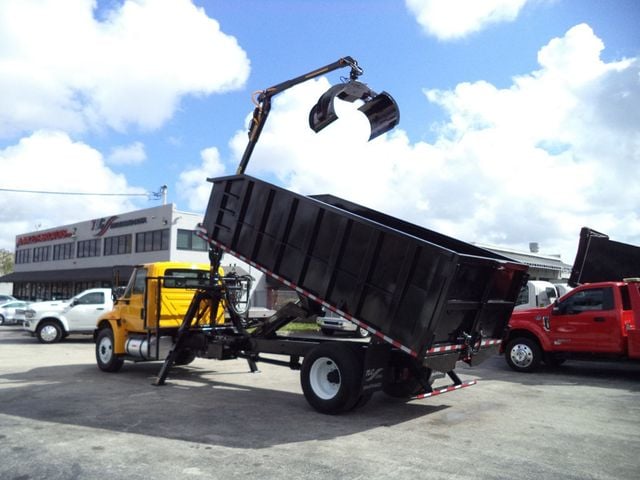 2019 International 4300 With New 21 Yard Grapple Truck 18ft Dump Garbage Truck - 22993461 - 22