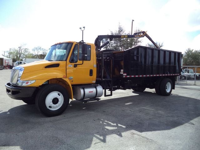2019 International 4300 With New 21 Yard Grapple Truck 18ft Dump Garbage Truck - 22993461 - 5