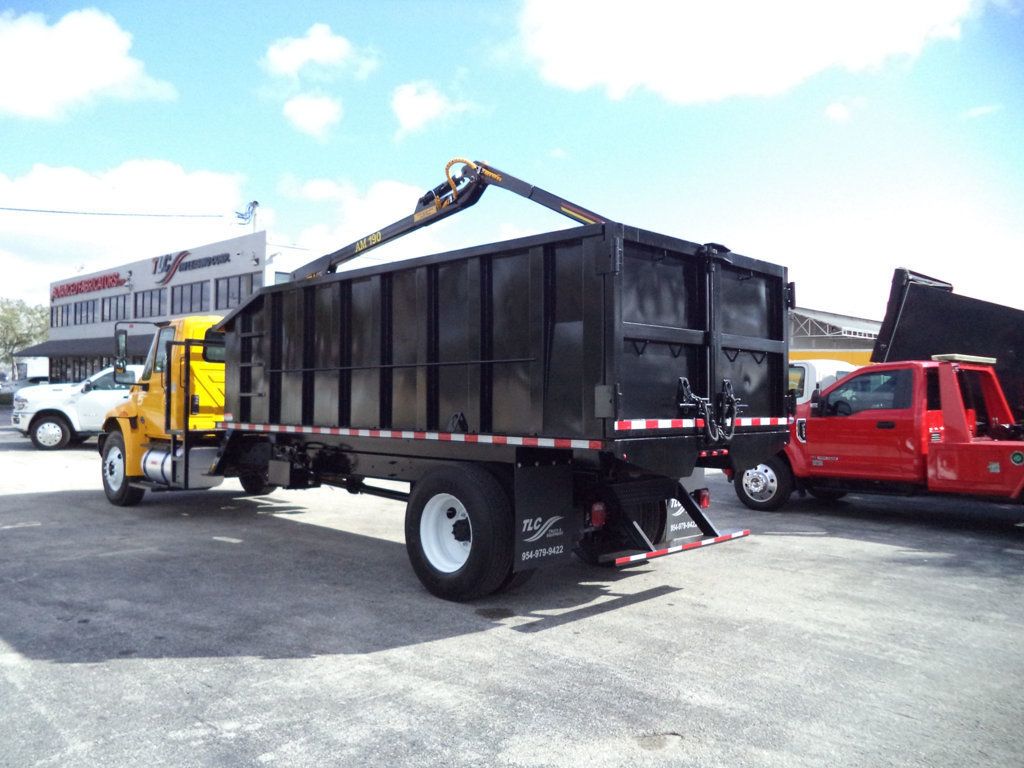 2019 International 4300 With New 21 Yard Grapple Truck 18ft Dump Garbage Truck - 22993461 - 8