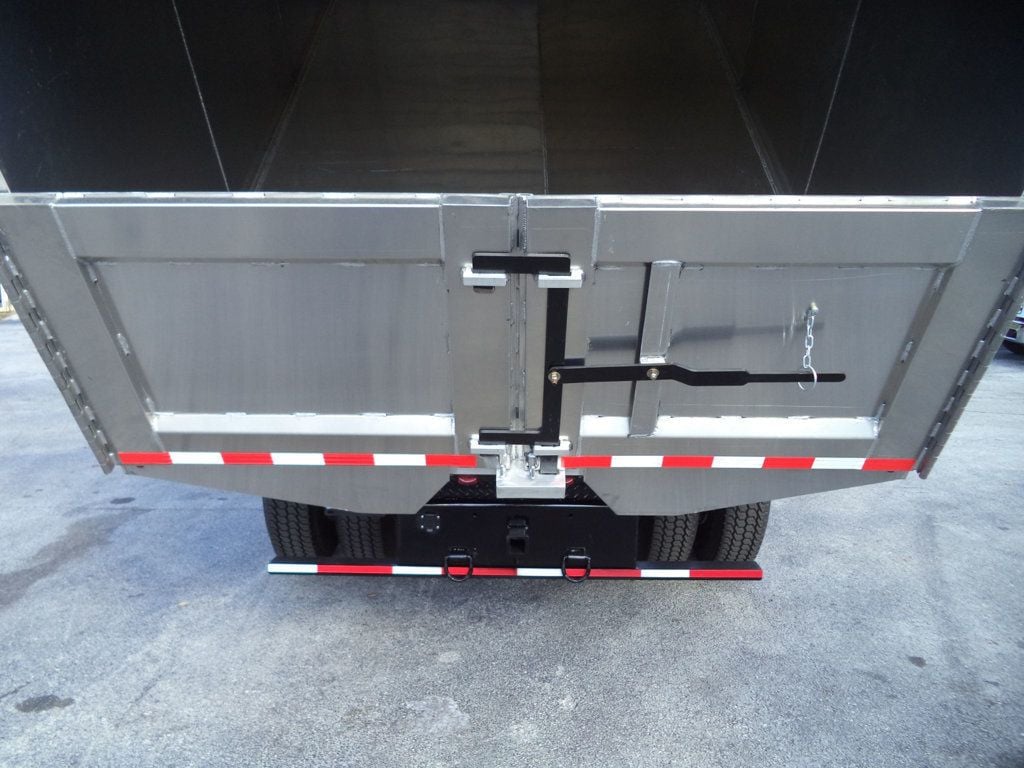 2019 International 4300 w/ New 16ft Aluminum Chipper Truck Landscape Dump Body - 22724574 - 26