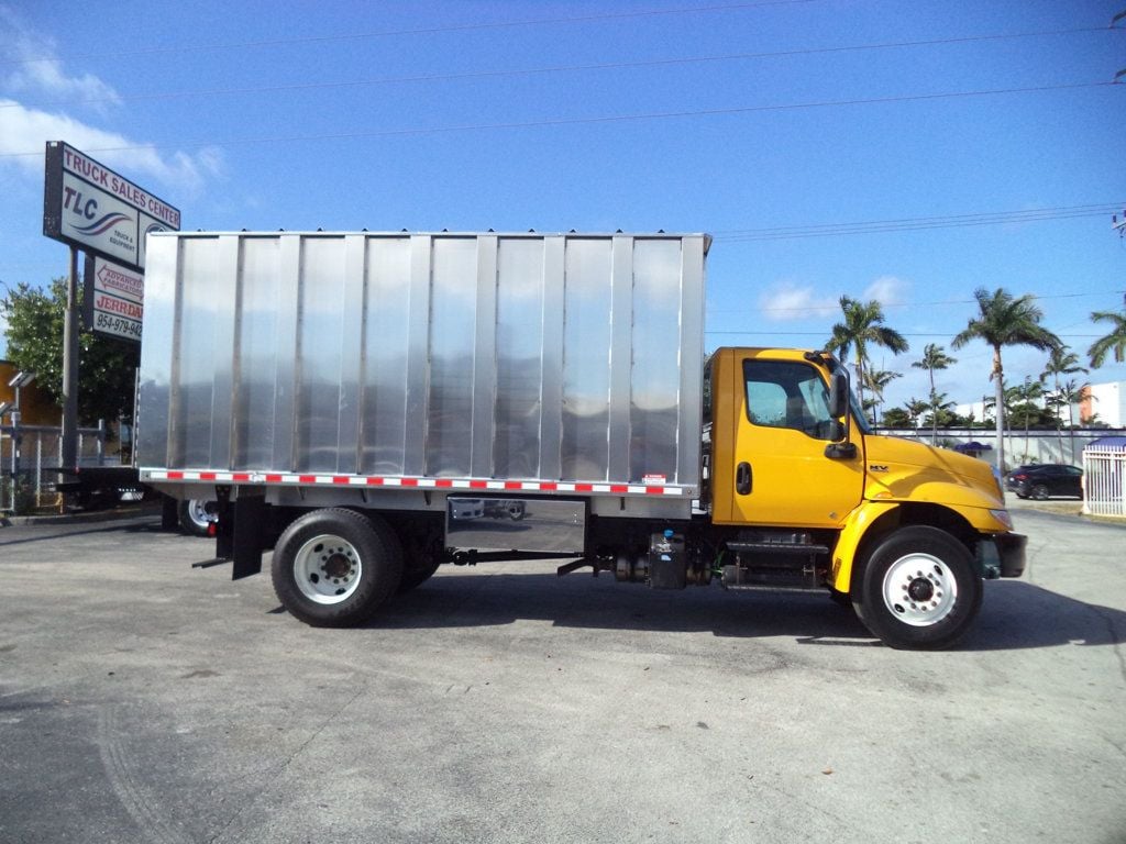 2019 International 4300 w/ New 16ft Aluminum Chipper Truck Landscape Dump Body - 22724574 - 5