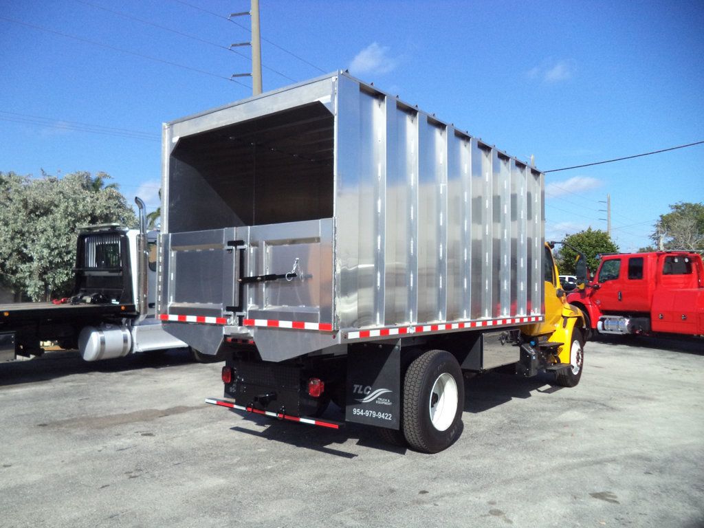 2019 International 4300 w/ New 16ft Aluminum Chipper Truck Landscape Dump Body - 22724574 - 7