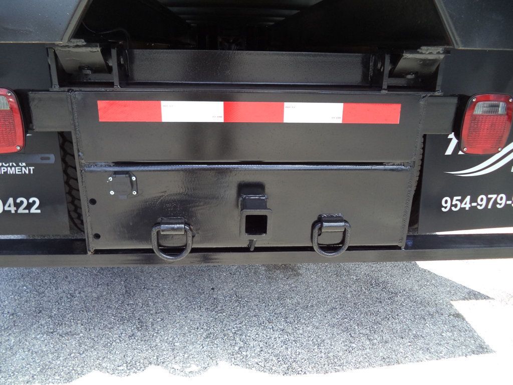 2019 International 4300 w/ New 18ft Steel Trash Dump Body Landscape Dump - 22824405 - 35