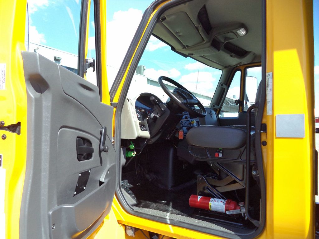 2019 International 4300 w/ New 18ft Steel Trash Dump Body Landscape Dump - 22986399 - 38