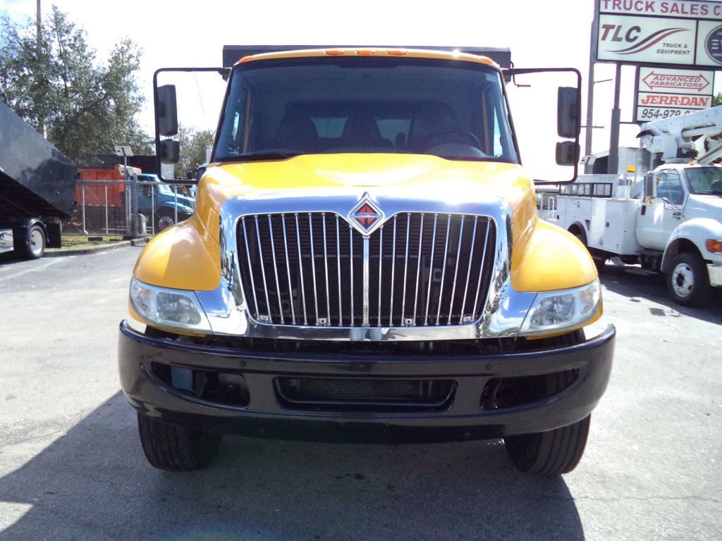 2019 International 4300 w/ New 18ft Steel Trash Dump Body Landscape Dump - 22986399 - 4