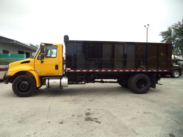 2019 International 4300 w/ New 18ft Steel Trash Dump Body Landscape Dump - 23043143 - 10