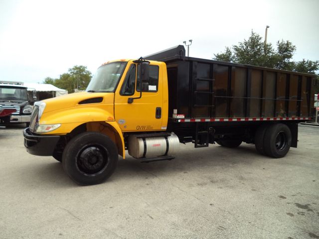 2019 International 4300 w/ New 18ft Steel Trash Dump Body Landscape Dump - 23043143 - 11