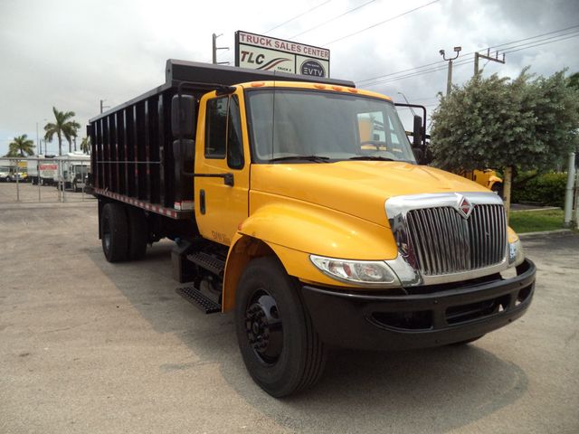 2019 International 4300 w/ New 18ft Steel Trash Dump Body Landscape Dump - 23043143 - 1
