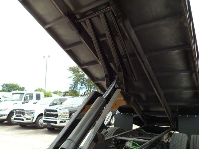 2019 International 4300 w/ New 18ft Steel Trash Dump Body Landscape Dump - 23043143 - 28