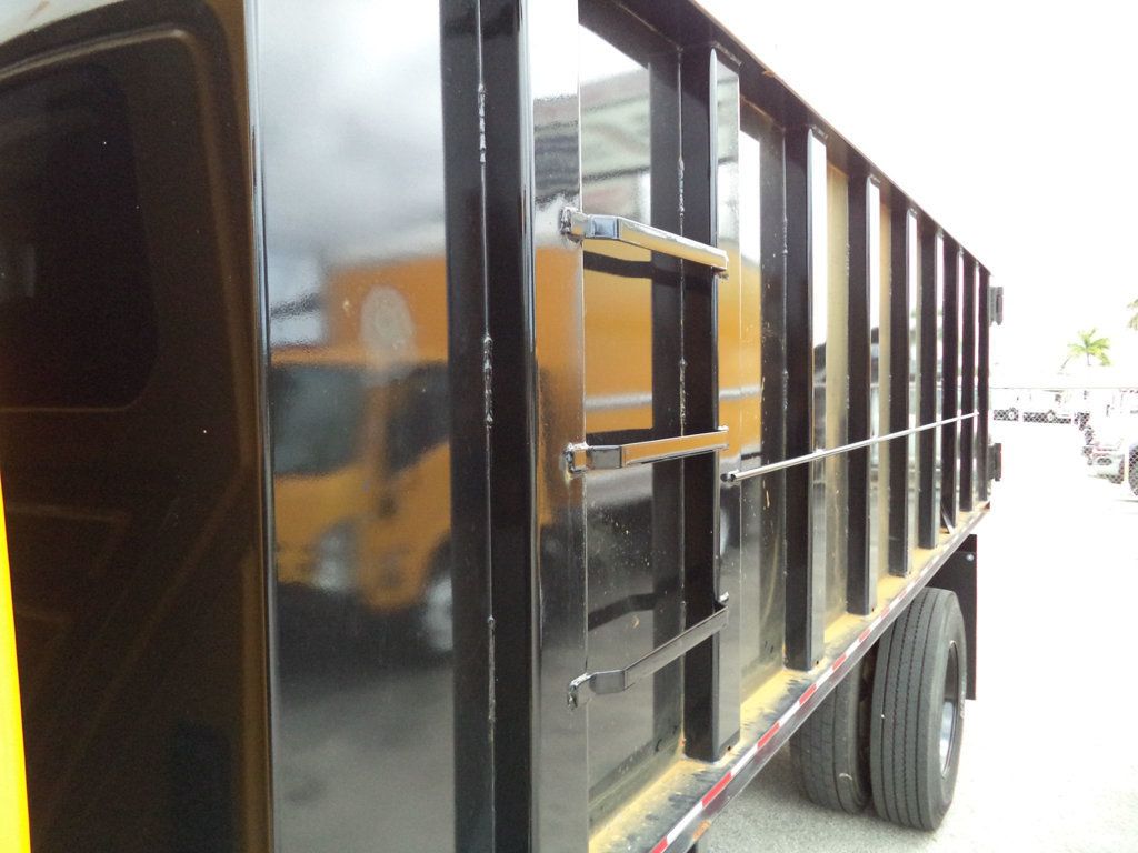 2019 International 4300 w/ New 18ft Steel Trash Dump Body Landscape Dump - 23043143 - 31