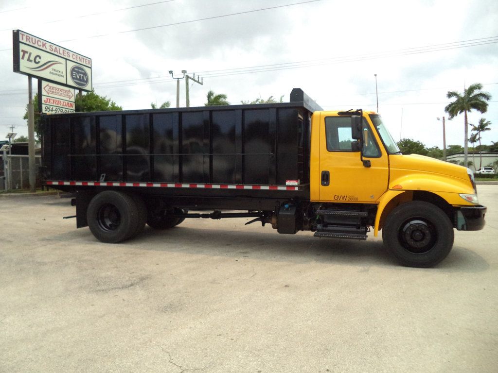 2019 International 4300 w/ New 18ft Steel Trash Dump Body Landscape Dump - 23043143 - 3