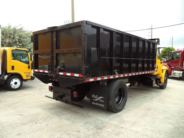 2019 International 4300 w/ New 18ft Steel Trash Dump Body Landscape Dump - 23043143 - 6