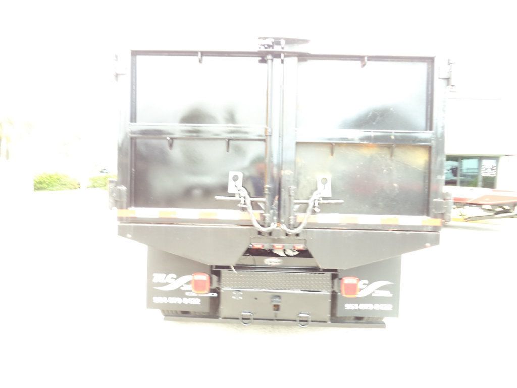 2019 International 4300 w/ New 18ft Steel Trash Dump Body Landscape Dump - 23043143 - 7
