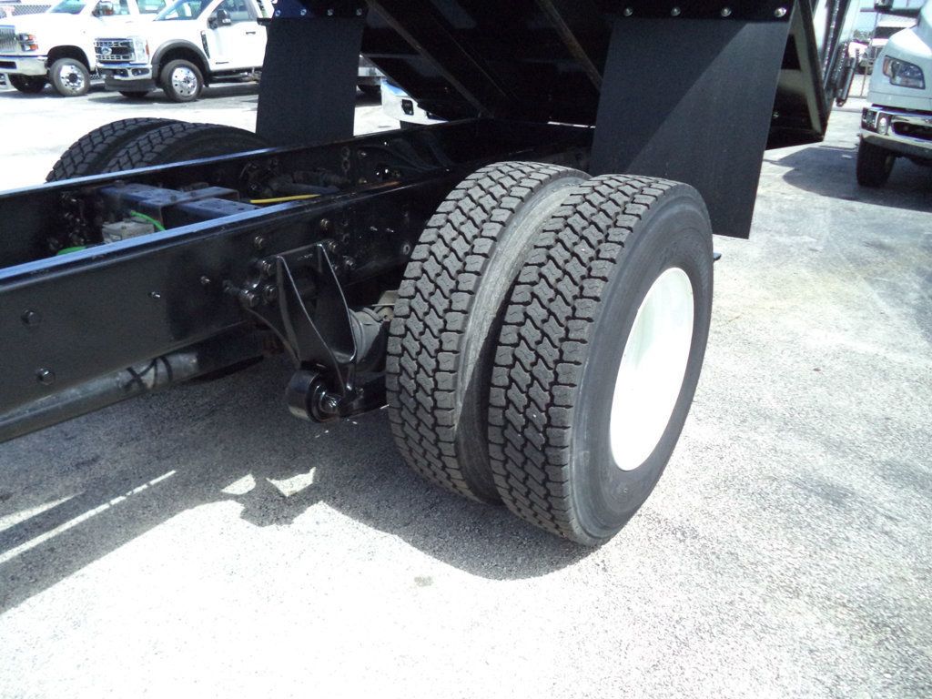 2019 International 4300 w/ New 18ft Steel Trash Dump Body Landscape Dump Truck - 22882289 - 14