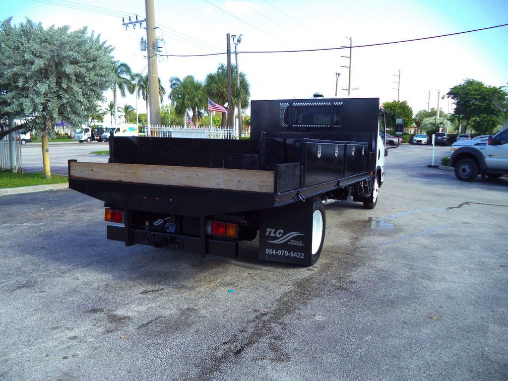 2019 Isuzu NPR HD 14FT FLATBED PLATFORM BODY.. 14,500LB GVW - 22059654 - 9